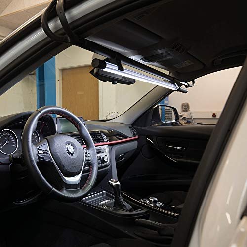 SCANGRIP LINE Light Bonnet C+R, Rechargeable LED Work Light, 1400 Lumen, Removable Cord, Telescopic Holder, Compact Design, Illumination of The Entire Engine Bay, Avoid Blinding, Waterproof (IP65)