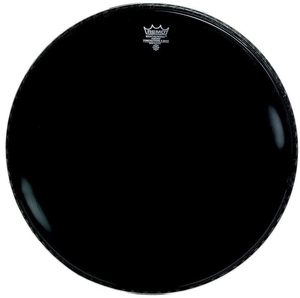 Remo Powerstroke 3 Ebony Bass Drum Heads
