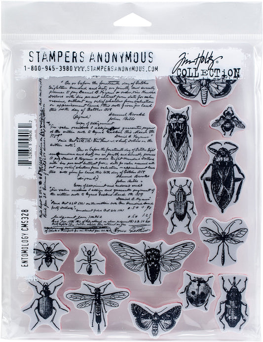 StampersA Cling Stamp Tholtz Entomology