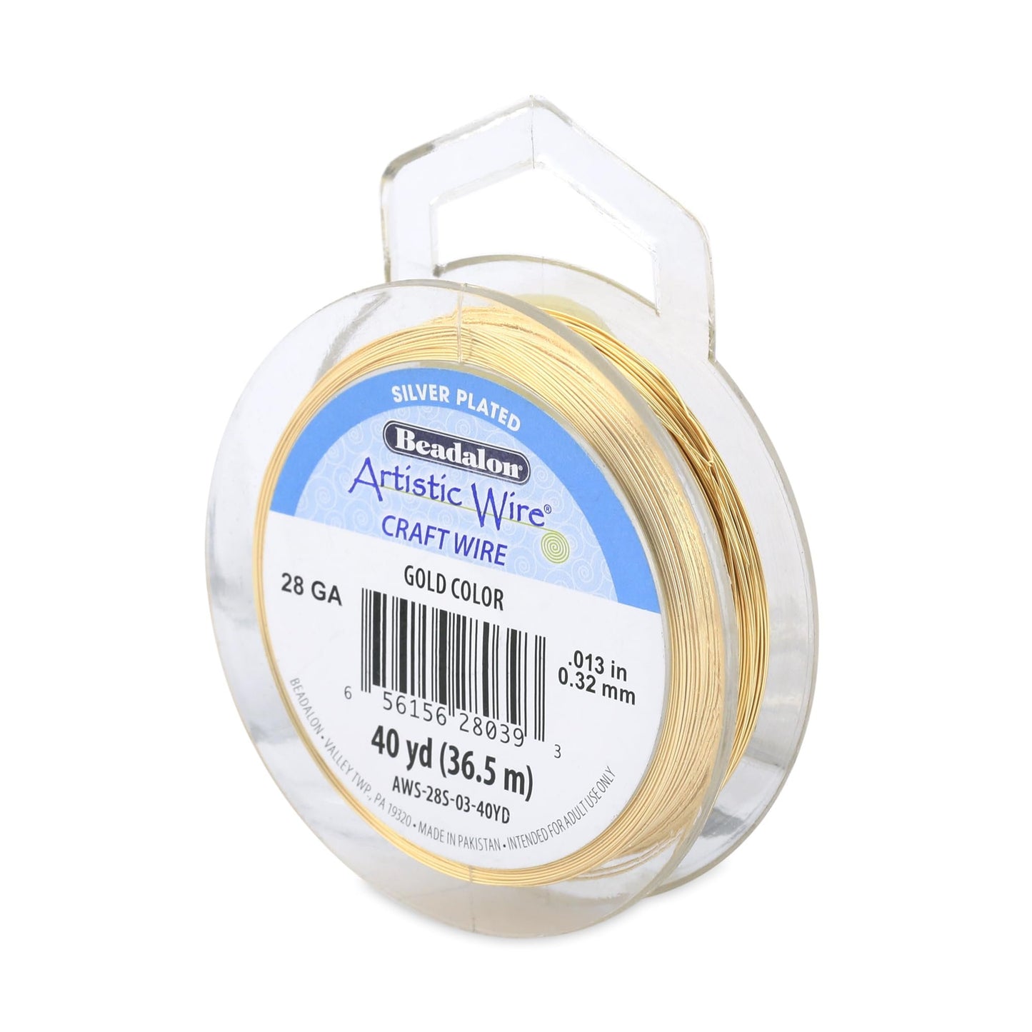 Artistic Wire Colored Copper/Silver Plated Wire Spool Dead Soft Tarnish Resistant 18 20 22 24 26 28 30 32 34 Gauge Wrapping Beading Bendable Craft Wire, Jewelry Making Supplies, Floral Crafting Wire