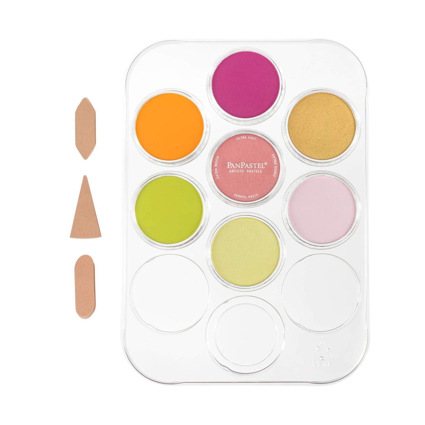 PanPastel Artist Pastels by GOLDEN, Lia Griffith Designer Set, 7 Color, Professional Artist Pastels, Unique Pan Format (cake-like)
