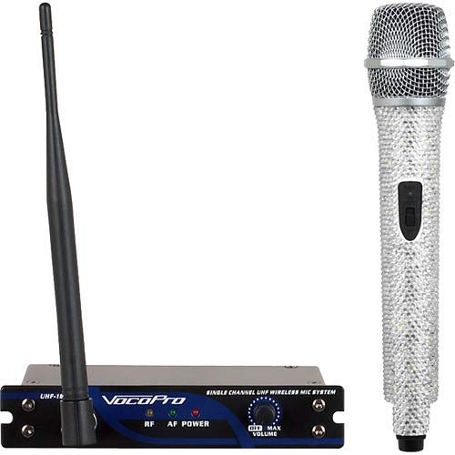 VocoPro PA System (UHF-18-DIAMOND-9M-CRYSTAL)