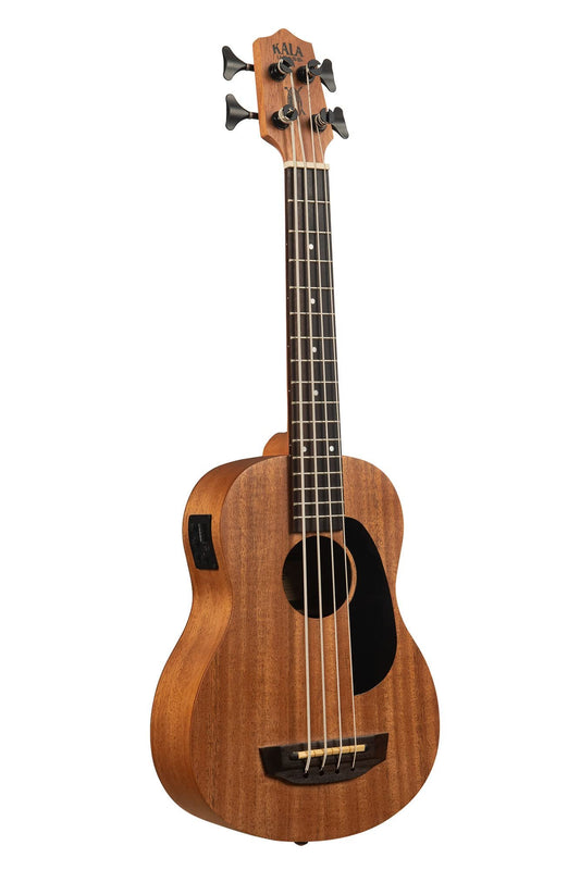 Kala Brand Music Co, 4-String Ukulele, Right, Natural, UBASS BAKITHI-FS