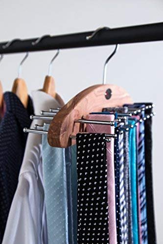 Woodlore 82720 Cedar Tie Organizer