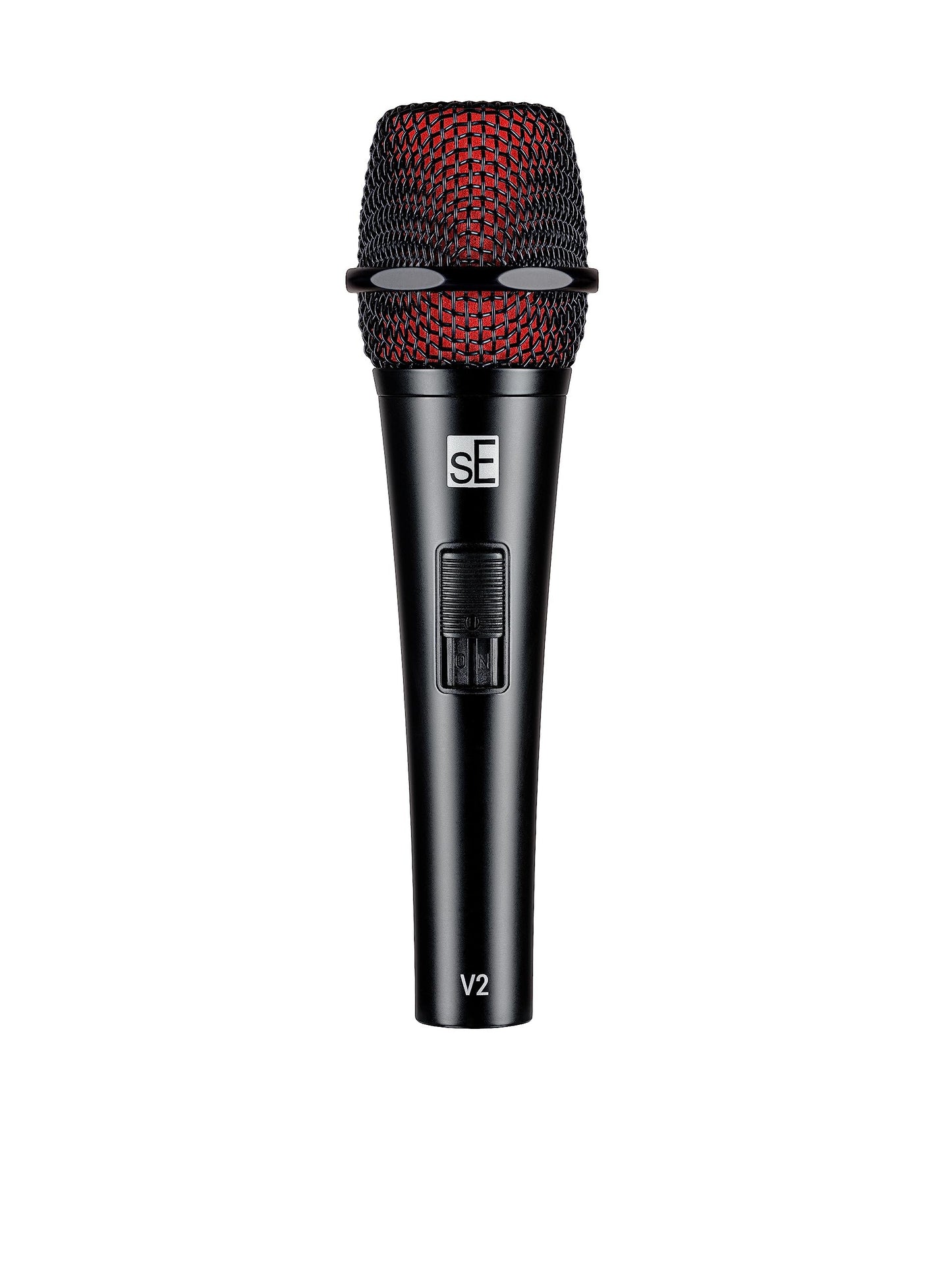 SE Electronics V2-SW Supercardioid Dynamic Handheld Microphone with On/Off Switch, Black