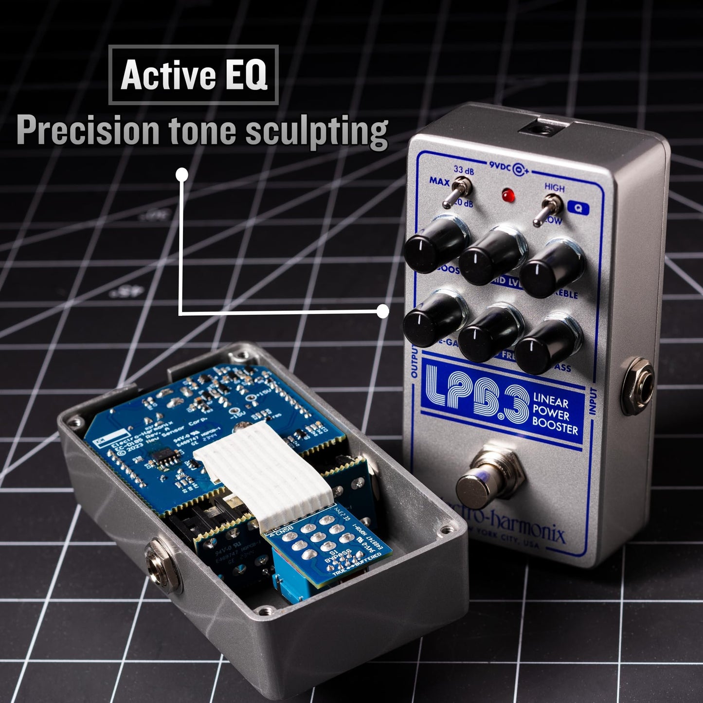 Electro-Harmonix LPB-3 Linear Power Booster & EQ Pedal