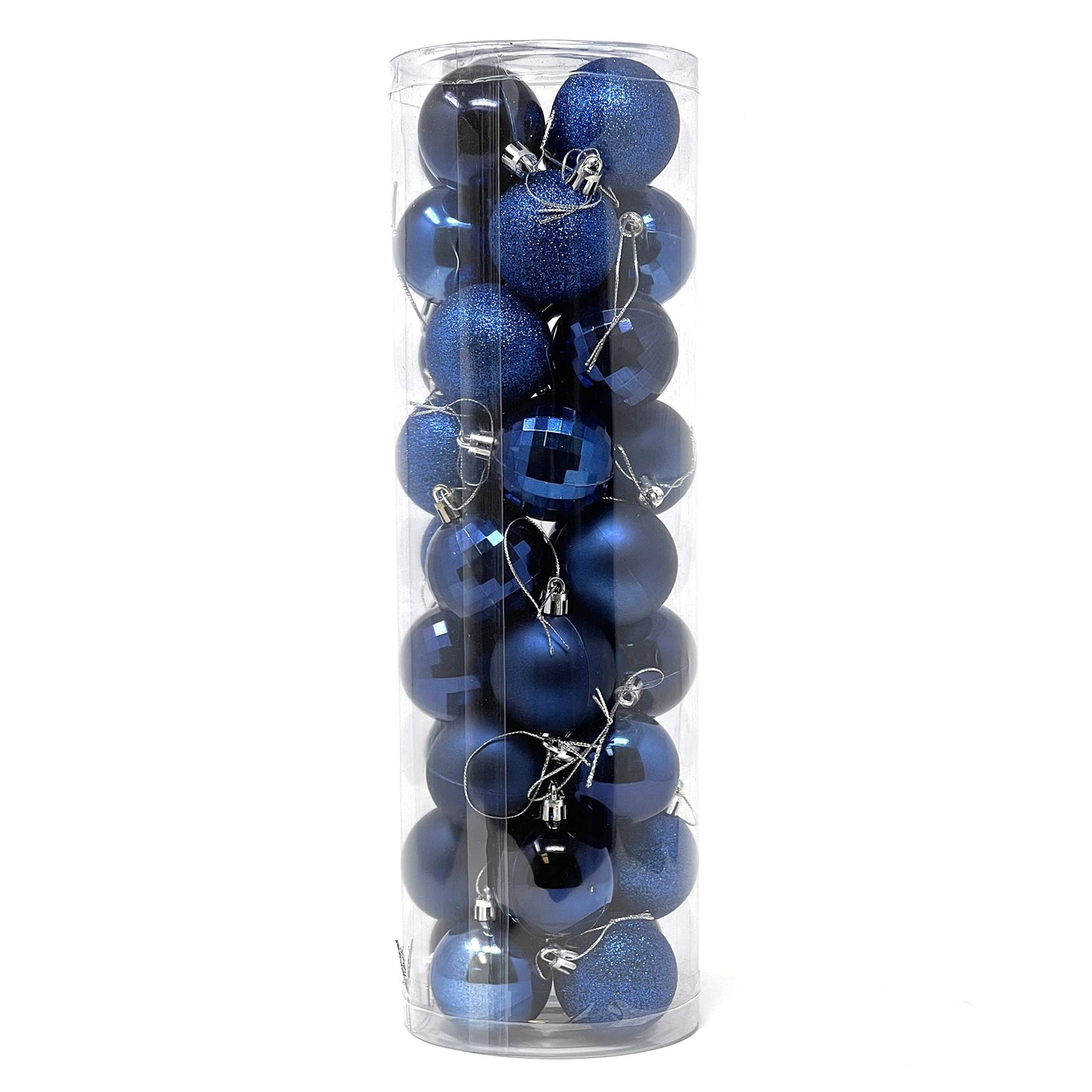 allgala 36 PK 2 Inch (5CM) Christmas Ornament Balls for Xmas Tree-4 Style-