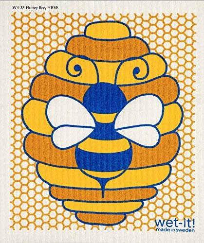 Wet-It! Swedish Dishcloth States – Reusable Paper Towels, Highly Absorbent & Biodegradable Dish Cloths, Non-Scratch, Durable, Machine Washable Cleaning Towels