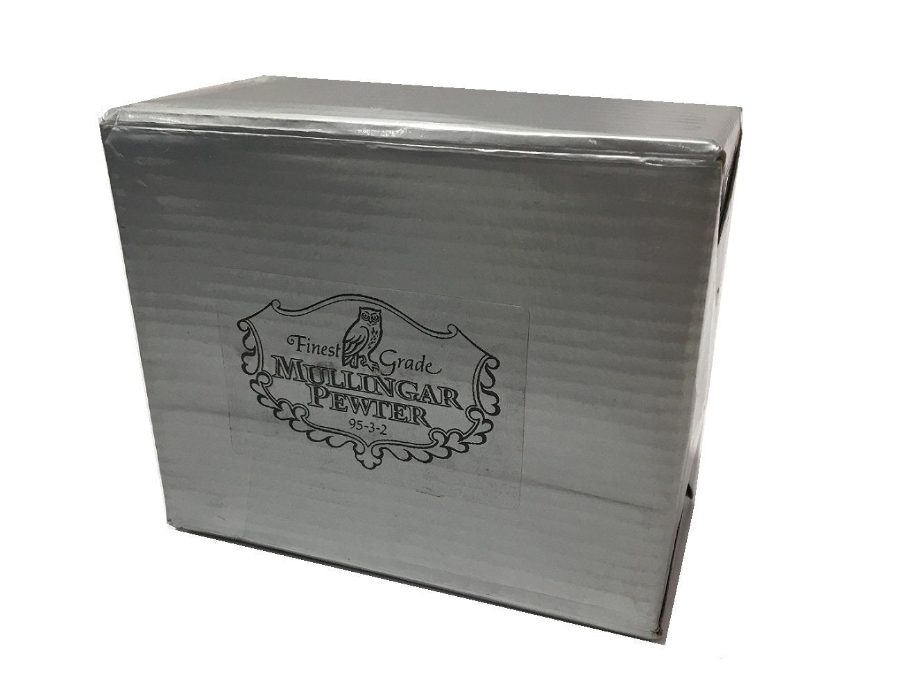 Mullingar Pewter Jewelry Box with Irish Claddagh Design