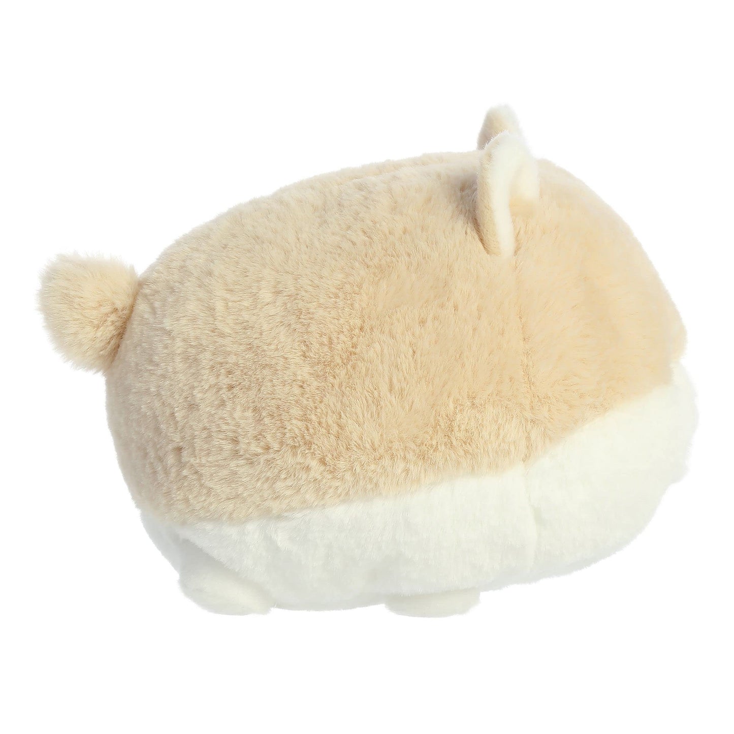 Aurora® Playful Teddy Pets™ Pom Stuffed Animal - Unique Design - Endless Play - Cream 9 Inches