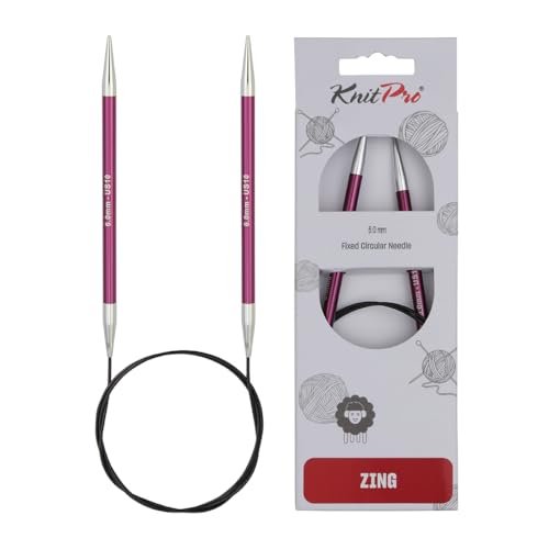 KnitPro Zing Fixed Circular Needles 16" (40cm)