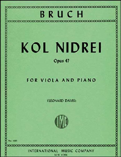 Kol Nidrei, Op. 47 for Viola (IMC1681)