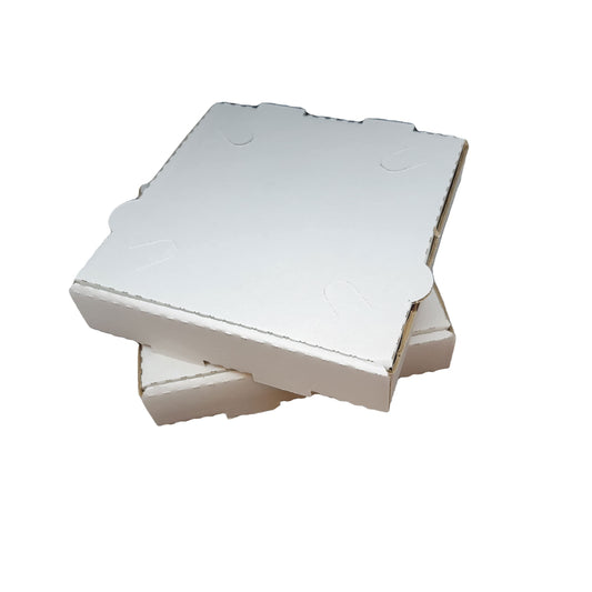 DHG PROFESSIONAL 50 Pack Pizza Box White Corrugated Box