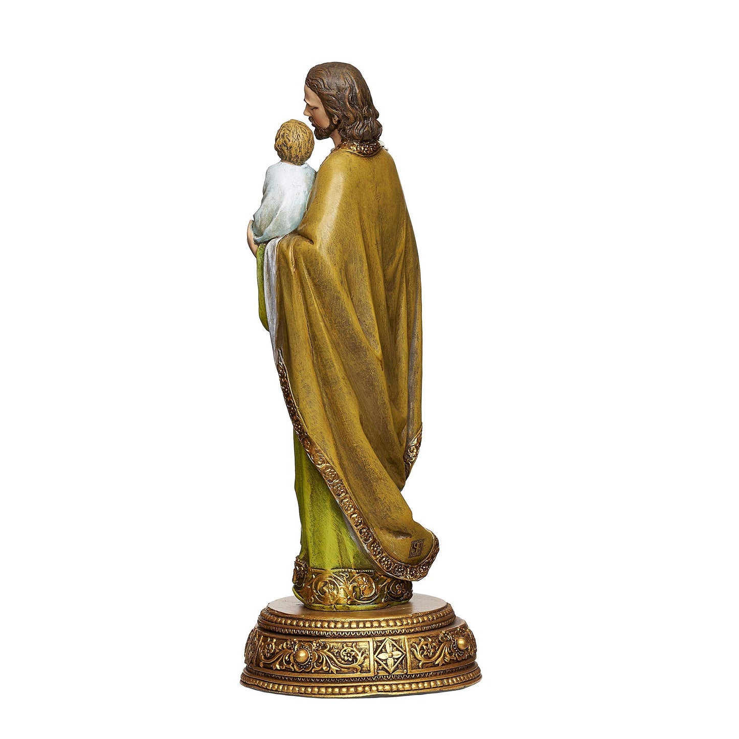 Joseph's Studio by Roman, 10.25" H St. Joseph and Child Jesus Figure, Heavenly Protectors, Religious Home Decor, Devout Gifts,