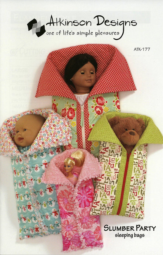 Slumber Party Sleeping Bags Pattern