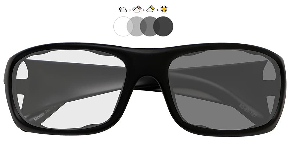 Photochromic Safety Glasses with Transition Lenses P820