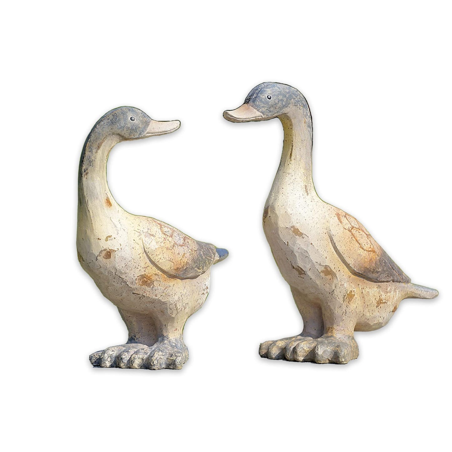 Darling Duck Pair Garden Sculpture (Set of 2)