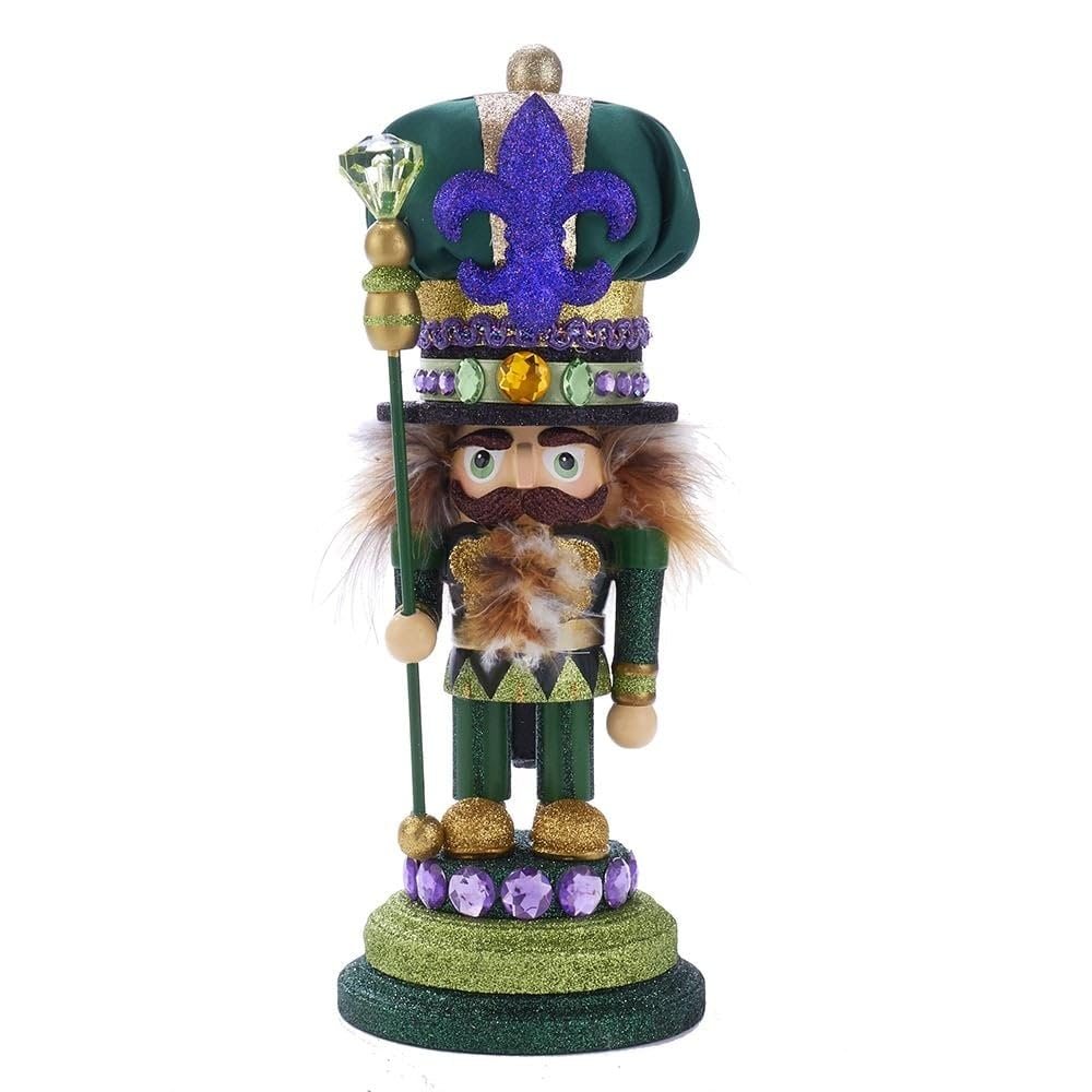 Kurt S. Adler Kurt Adler 12-Inch Hollywood Mardi Gras Nutcracker, Multi