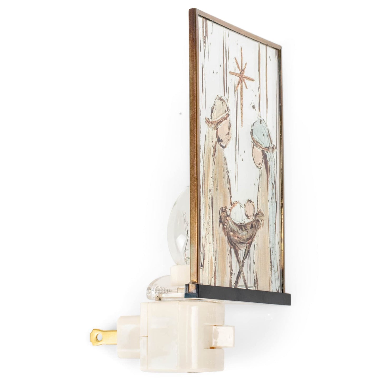 RAZ Imports 2021 Oh Holy Night 6.25-inch Holy Family Night Light