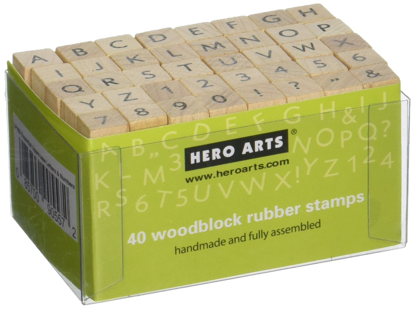 Hero Arts LP453 Wood Sets, Golden Age Large Letter Set