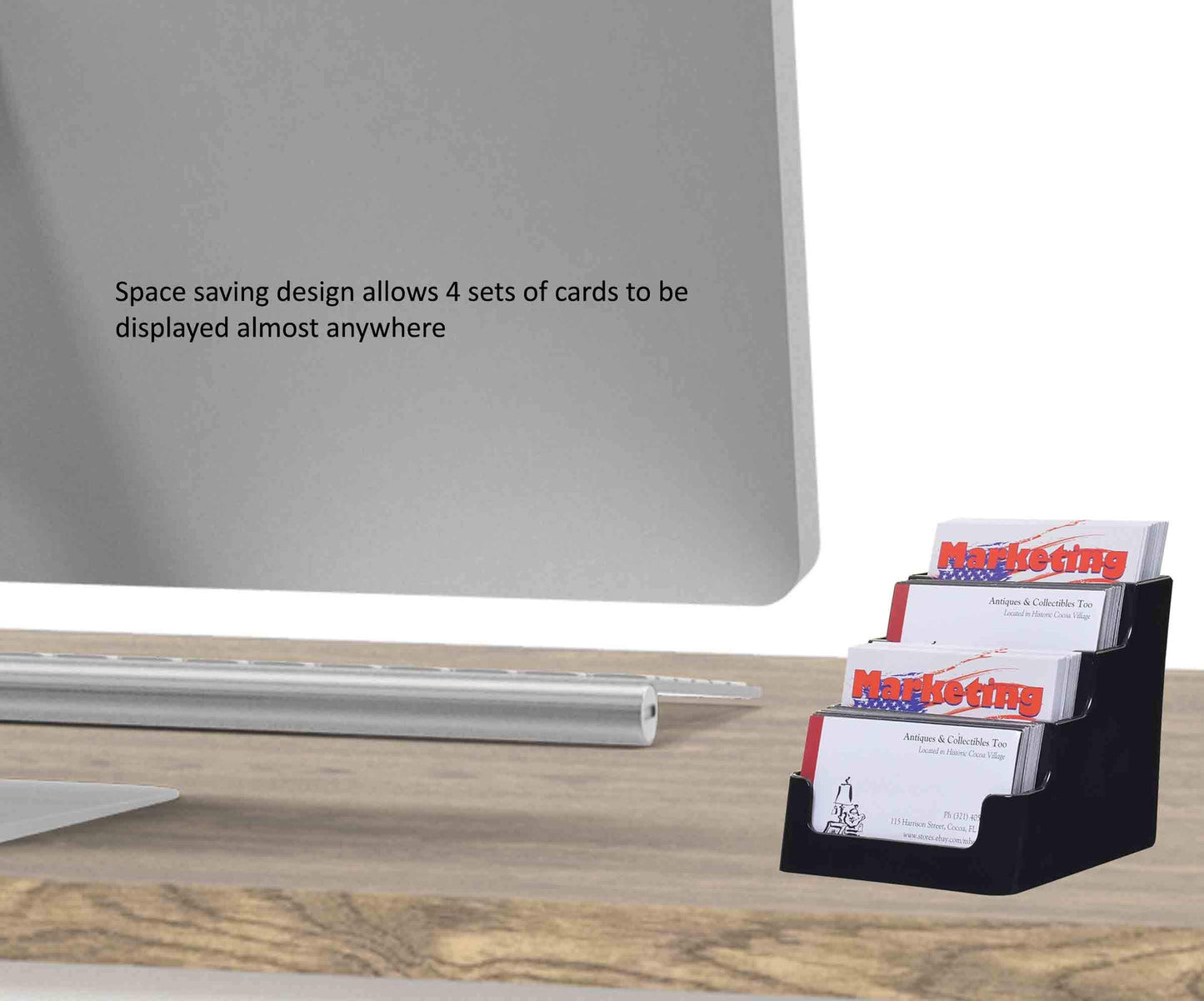 Marketing Holders Business Card Holder Multi Pocket Rack Security Code Gate