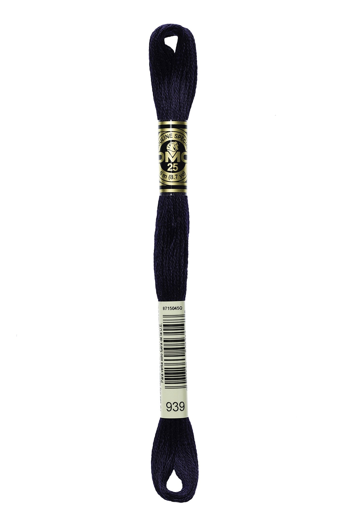 Dmc 6-Strand Embroidery Cotton 8.7yd-Very Dark Navy Blue