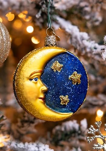 Old World Christmas Ornaments: Outer Space Gifts Glass Blown Ornaments for Christmas Tree