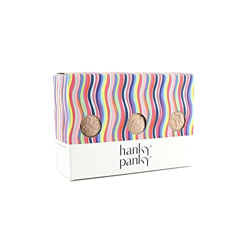 hanky panky, Signature Lace Original Rise Thong 3 Pack, One Size (4-14)