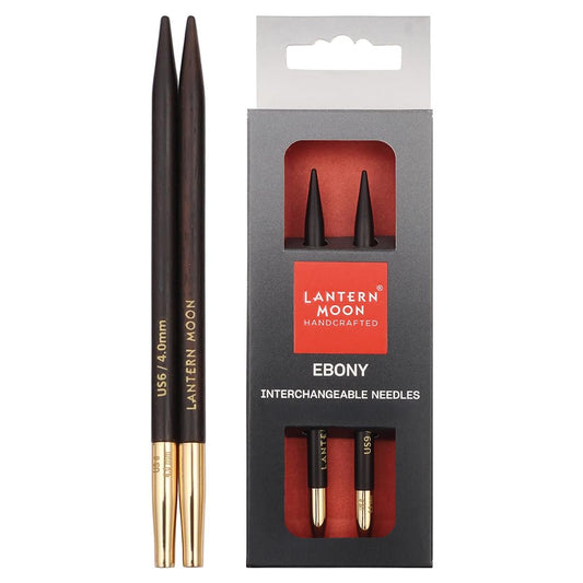 Lantern Moon Ebony Wood Interchangeable Needles 5" (13cm)