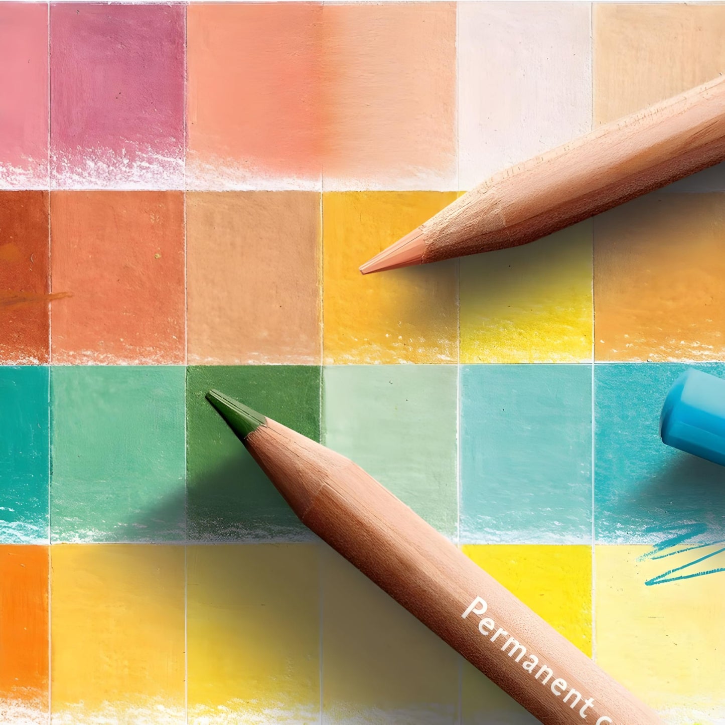 Caran d'Ache Pastel Pencils - Pink White (788.581)