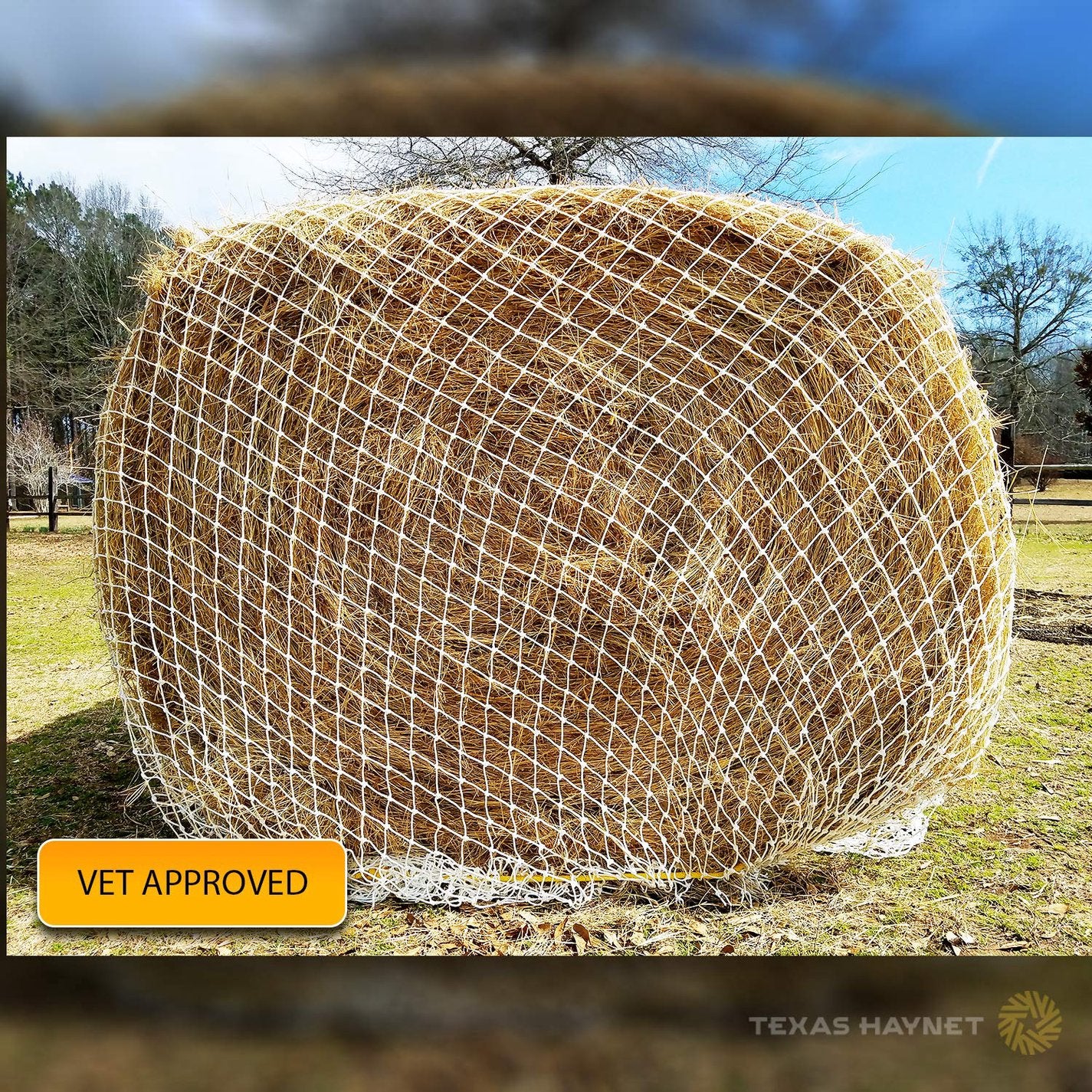 Texas Haynet Round Bale Hay Net