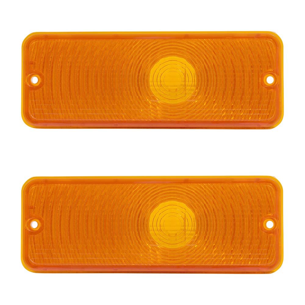 Park/Signal/Side Marker for 1975-1978 E-150 Econoline L=R Amber Lens for 1975-1978 E-250 Econoline 1975-1978 E-350 Econoline 1975-1977 F-100 1975-1977 F-150 1975-1977 F-250 1975-1977 F-350 D6TZ13200A