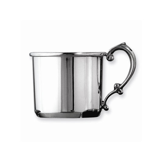 Creative Gifts International Pewter Baby Cup - Engravable, Premium Quality Design, Durable Materials, Functional Everyday Use, Home or Office Display, Thoughtful Gift Idea