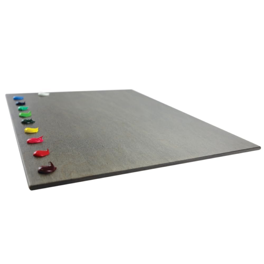 New Wave Posh Table T Palette Grey Wood 12x16