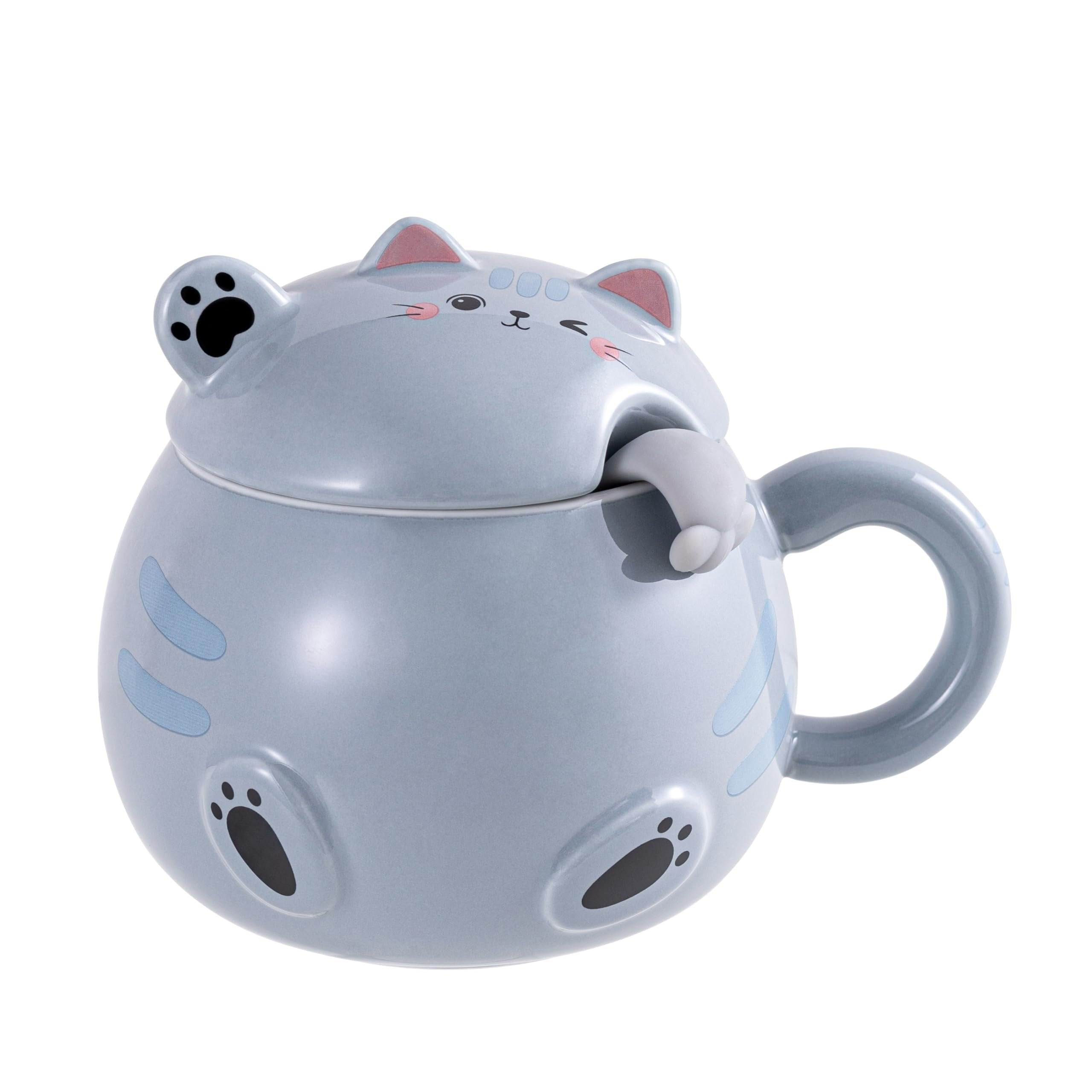 Urban Tokyo Cat Mug - Thumbnail 4