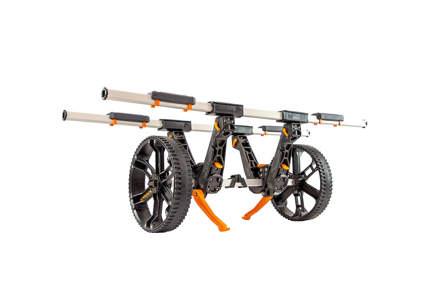 YakAttack Kayak Carts with Adjustable Frame & Wheel Options | All-Terrain, Sand & Solid Tire Variations | Durable Folding Transport System for Kayaks & Canoes | Made in USA
