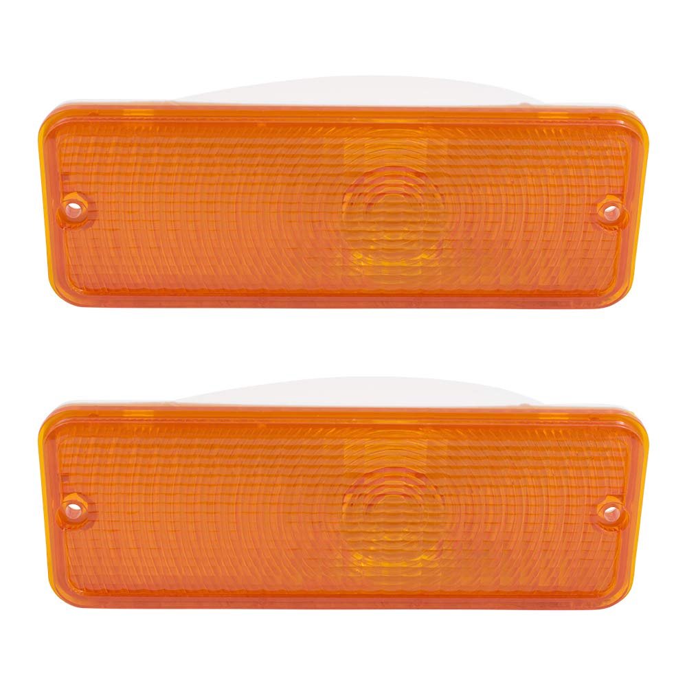 Park/Signal/Side Marker for 1975-1978 E-150 Econoline L=R Amber Lens for 1975-1978 E-250 Econoline 1975-1978 E-350 Econoline 1975-1977 F-100 1975-1977 F-150 1975-1977 F-250 1975-1977 F-350 D6TZ13200A