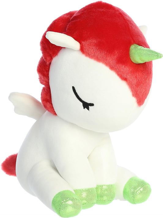Aurora® Enchanting ©Tokidoki Delicious Unicorno Sashimi Stuffed Animal - Bright & Colorful Design - Showpiece Plush - White 8.5 Inches