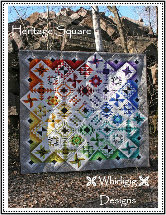 Heritage Square Quilt Pattern by Chris Hoover