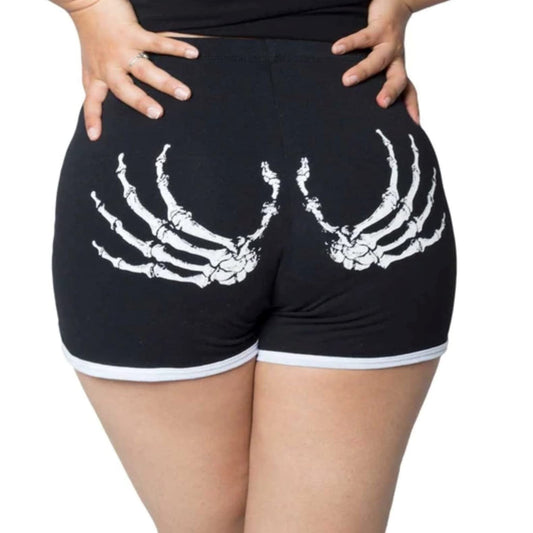 kreepsville 666 Women's Spooky Cotton Running Shorts
