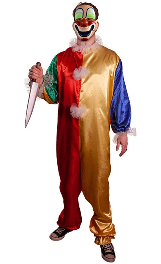 Trick Or Treat Studios Halloween 1978 Children's Young Michael Myers Clown Costume with Mask