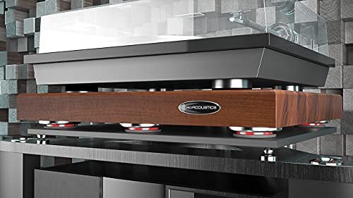 IsoAcoustics DELOS Turntable Isolation Butcher Block