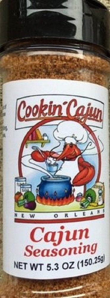 Moptrek New Orleans Cajun Seasoning (No MSG Blend), 5.3 Ounce Shaker Bottle
