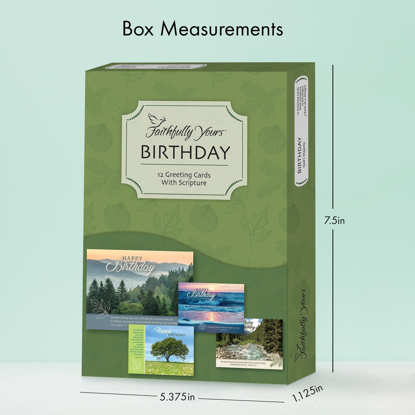 Designer Greetings Faithfully Yours Boxed Everyday Assortment Cards