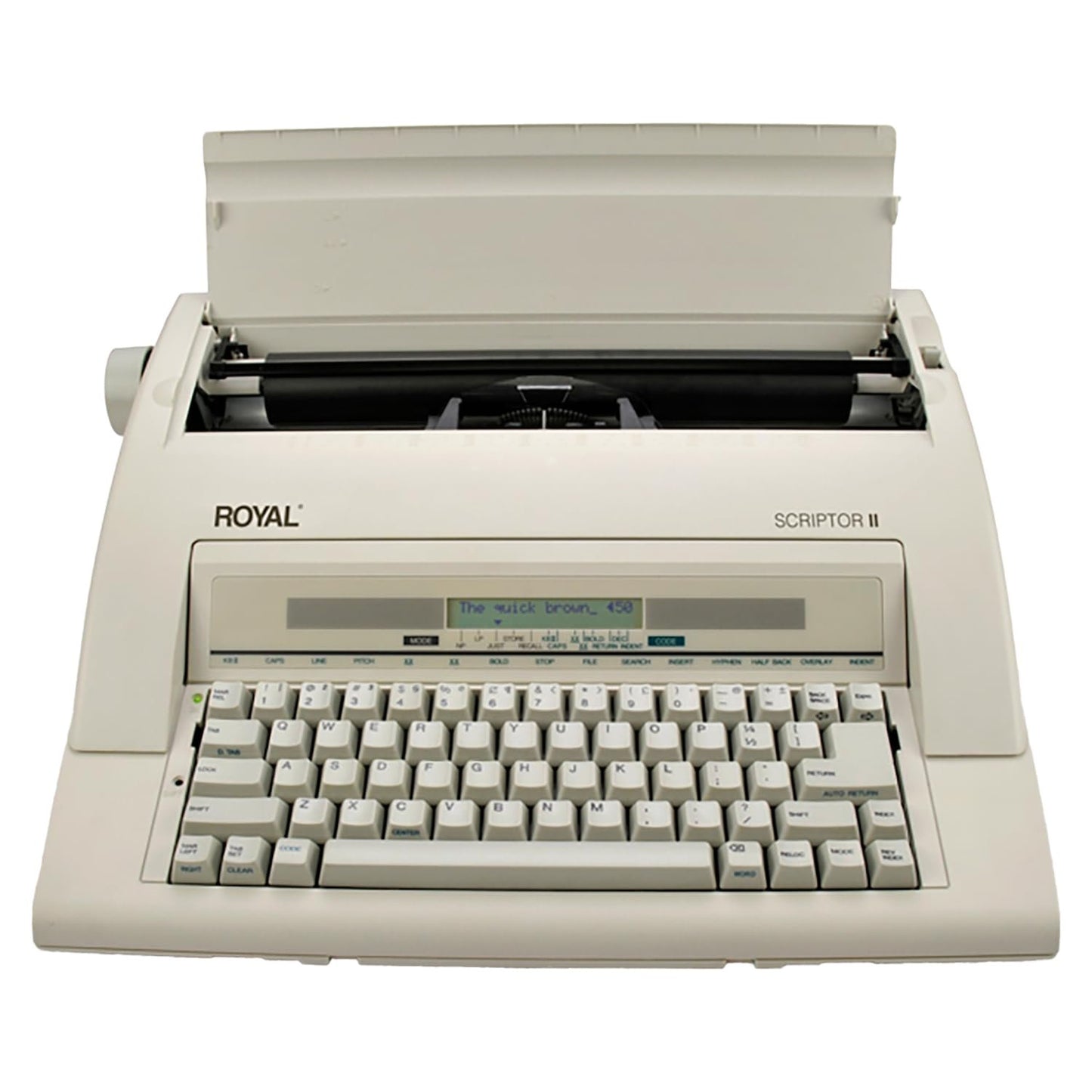 ROYAL 69147T Scriptor II Typewriter, White