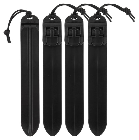 Tusk Molle Sticks 6" Black (4 Pack)