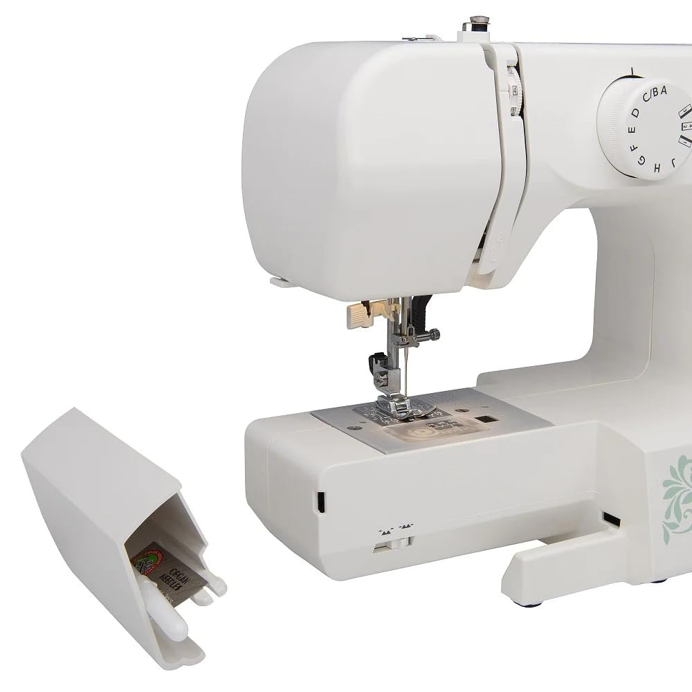 Elnita EM16 Mechanical Sewing Machine with 16 Stitches and Free Arm Convertible