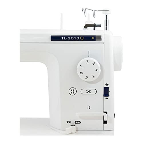 Juki TL-2010Q 1-Needle, Lockstitch, Portable Sewing Machine with Automatic Thread Trimmer for Quilting, Tailoring, Apparel and Home Decor