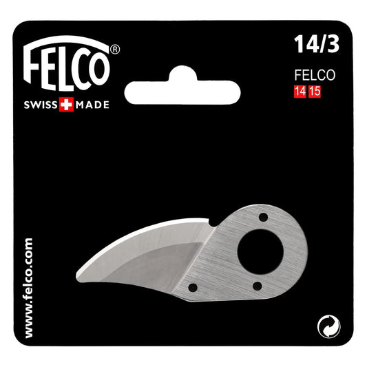 Felco Hand Pruner Replacement Blade (14/3) for the Felco F14 & F15 Hand Pruner - Spare Cutting Blade for Garden Pruning Shears & Bypass Clippers (Single Pack)