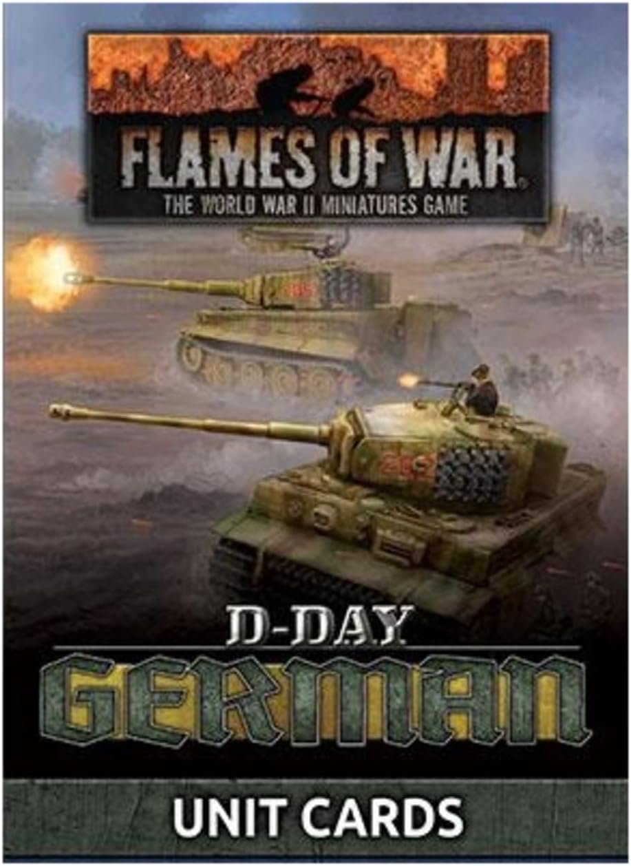 Flames of War: Late War: German: D-Day Unit Cards (FW263U)